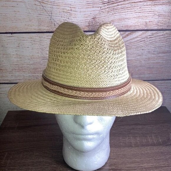 EUC Scala Palm Straw Hat Size Small/Medium - Picture 1 of 8